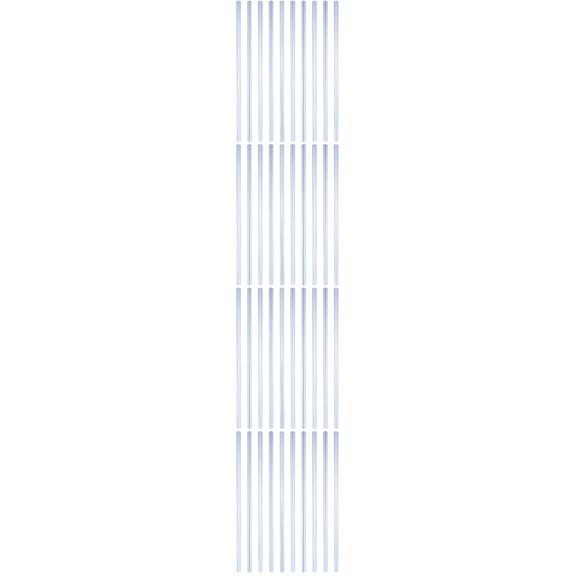 40 Pcs Clips Plastic Loose-leaf School Supplies Books Sliding Bar Binding Pull Rod