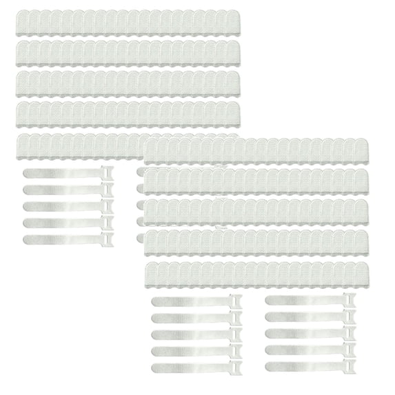40 Pcs Cotton Water Faucet Filter Faucet Filter Splash Proof Cotton Pouch Kit High Density Fine Fiber Mesh Filter Sink Water Filter Faucet Water Filter for Sink Kitchen, White