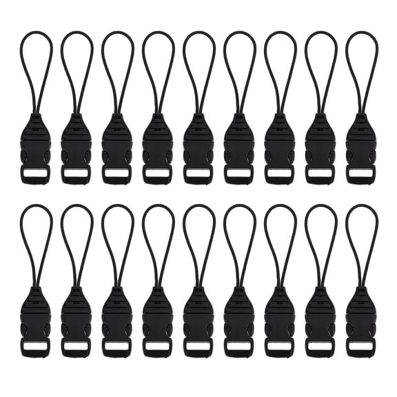 MERRYHAPY Black Luggage Buckle Quick Release for DIY Webbing and Straps 40Pcs
