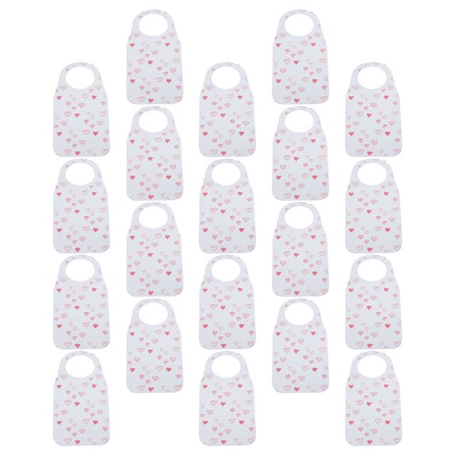 40 Pcs Disposable Bib Lobster Bibs Crawfish Boil Party Supplies Adult