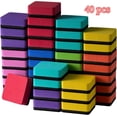 thumbnail image 1 of 40 Pcs Dry Erase Erasers,Topboutique Chalkboard Cleaner Wiper for Teacher Supplies,1.97 inch Magnetic Whiteboard Dry Eraser,Blackboard Erasers for Classroom,Home and Office,Multi-color, 1 of 8