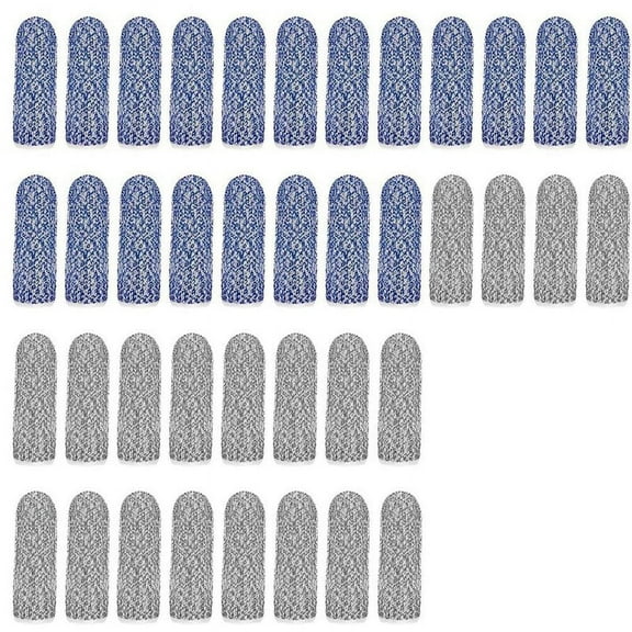40 Pcs Finger Cots Cut Protector Anti Cut Fingertips Finger Sleeve Reusable Finger Covers Thumb Finger