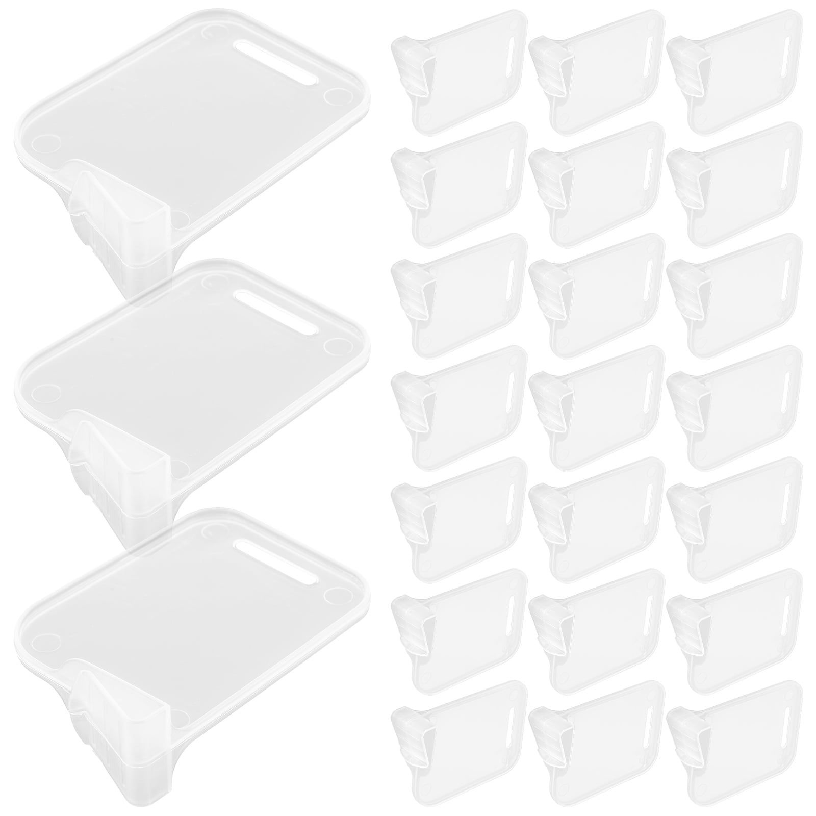 40 Pcs Fridge Refrigerator Shelf Dividers Accessories Detachable
