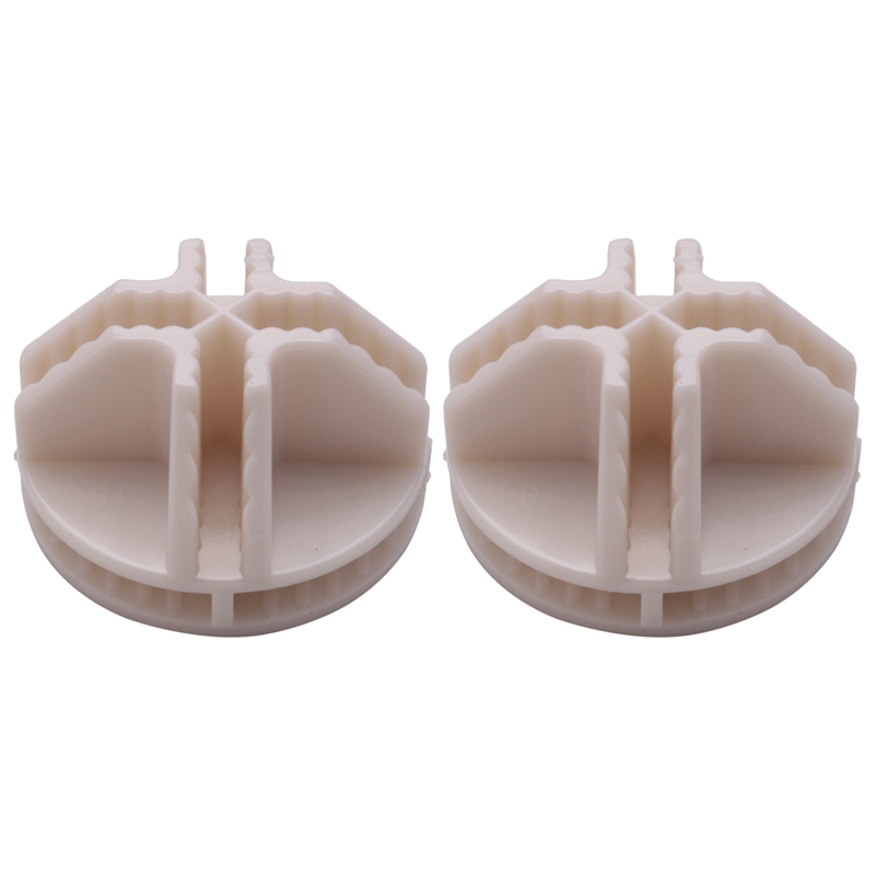 40 Pcs Grid Cube Connector Abs for Wire Cube Storage Shelving (White