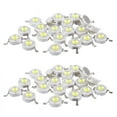 thumbnail image 1 of 40 Pcs High Power 2 Pin 3W White LED Bead Emitters 170-190Lm 6000K, 1 of 8