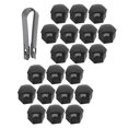40 Pcs Hub Nut Hub Caps Wheels for Wheel Nuts Car Wheel Accessories Lug Nut Caps Car Wheel Nut