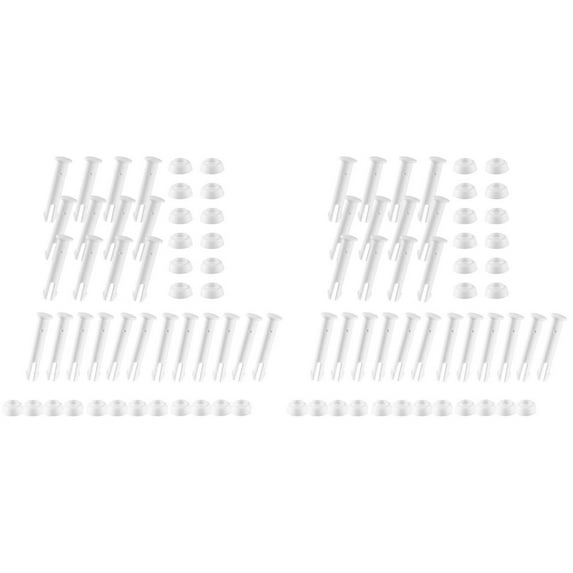 40 Pcs Inflatable Swimming Pool Pins Joint Replacement Parts Plastic Metal Frame Connector
