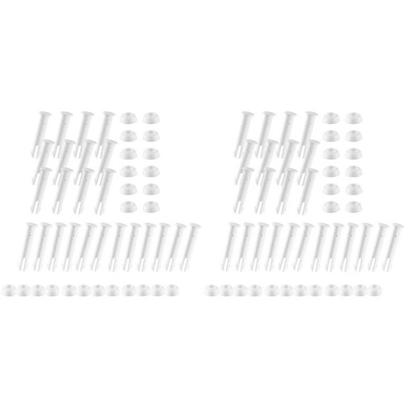 40 Pcs Inflatable Swimming Pool Pins Joint Replacement Parts Plastic Metal Frame Connector