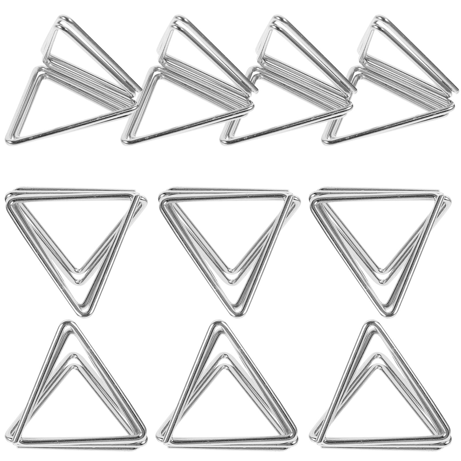 40 Pcs Iron Preschool Weather Chart for Classroom Triangle Business