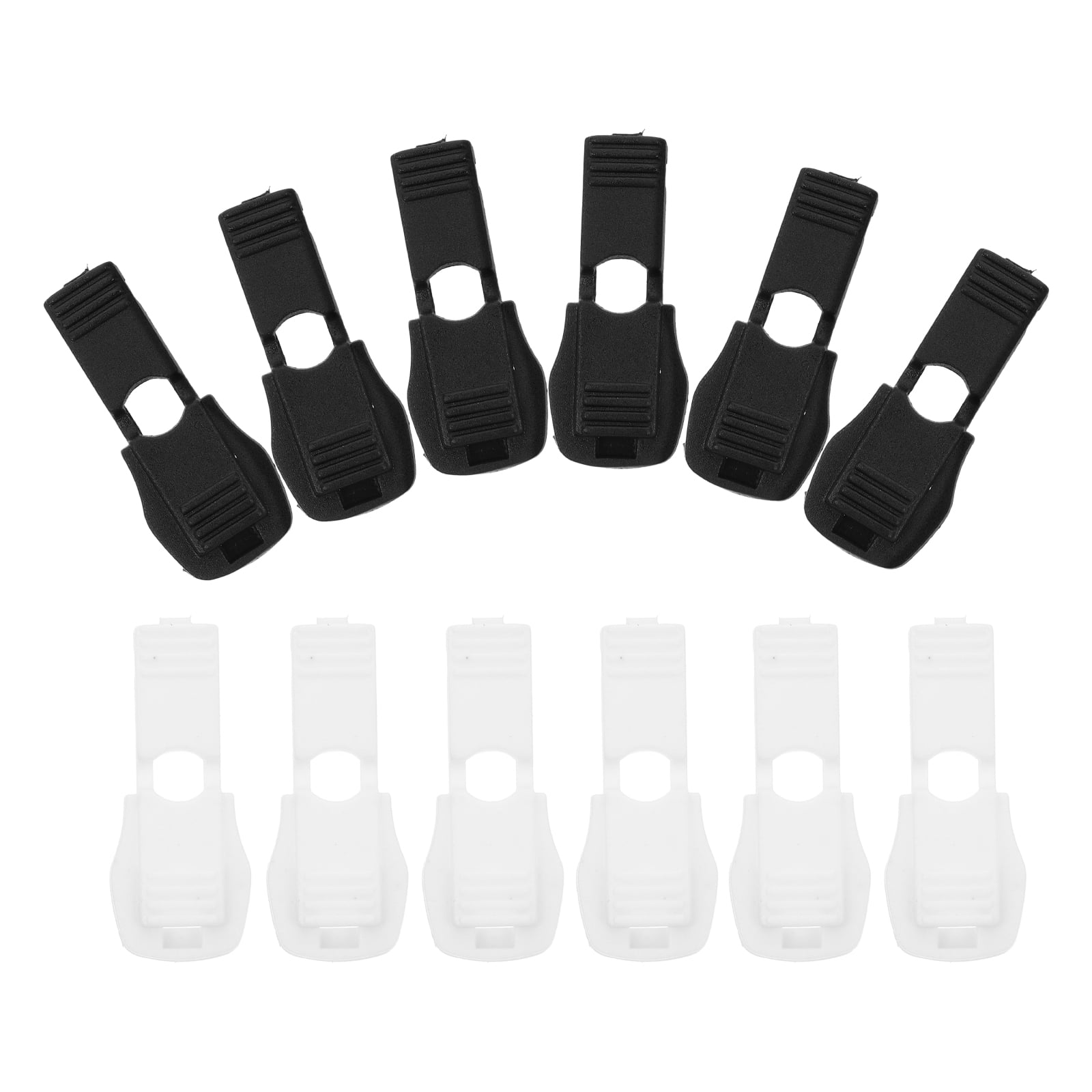 40 Pcs Lazy Elastic Band Shoelace Parts Cord End Tips Plastic Shoelace