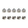 thumbnail image 1 of 40 Pcs M5x5mm Internal Hex Socket Set Grub Screws Cone Point 304 Stainless Steel Screw, 1 of 3