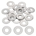 thumbnail image 1 of 40 Pcs M8.5 304 Stainless Steel Flat Washers 8.5mm ID 18mm OD 1mm Thick, Silver, 1 of 6