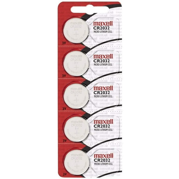 40 Pcs Maxell CR 2032 3v Lithium Batteries