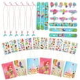 thumbnail image 1 of 40 Pcs Mermaid Party Favors Girls Birthday Supplies for 6 Guest Mermaid Tail Necklace Bracelet Rings Bags Filler Kit Gift Style Random, 1 of 8