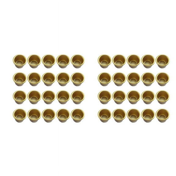 40 Pcs Metal Candle Insert for Taper Candles Decorative Candle Holder DIY Candle Holder Set for Tree Candles Table