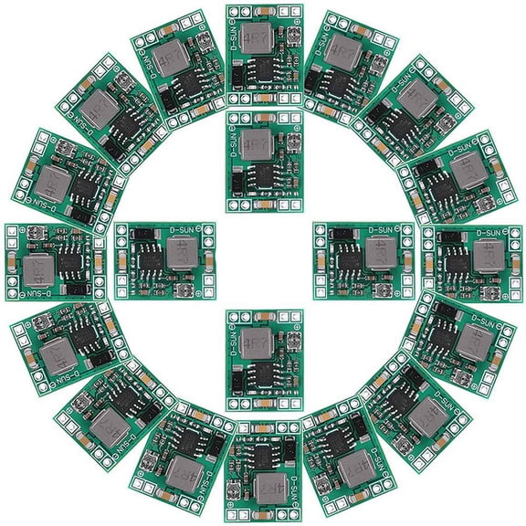 40 Pcs Mini MP1584EN DC-DC Buck Converter Adjustable Supply Module 24V to 12V 9V 5V 3V Reduced Voltage Regulator