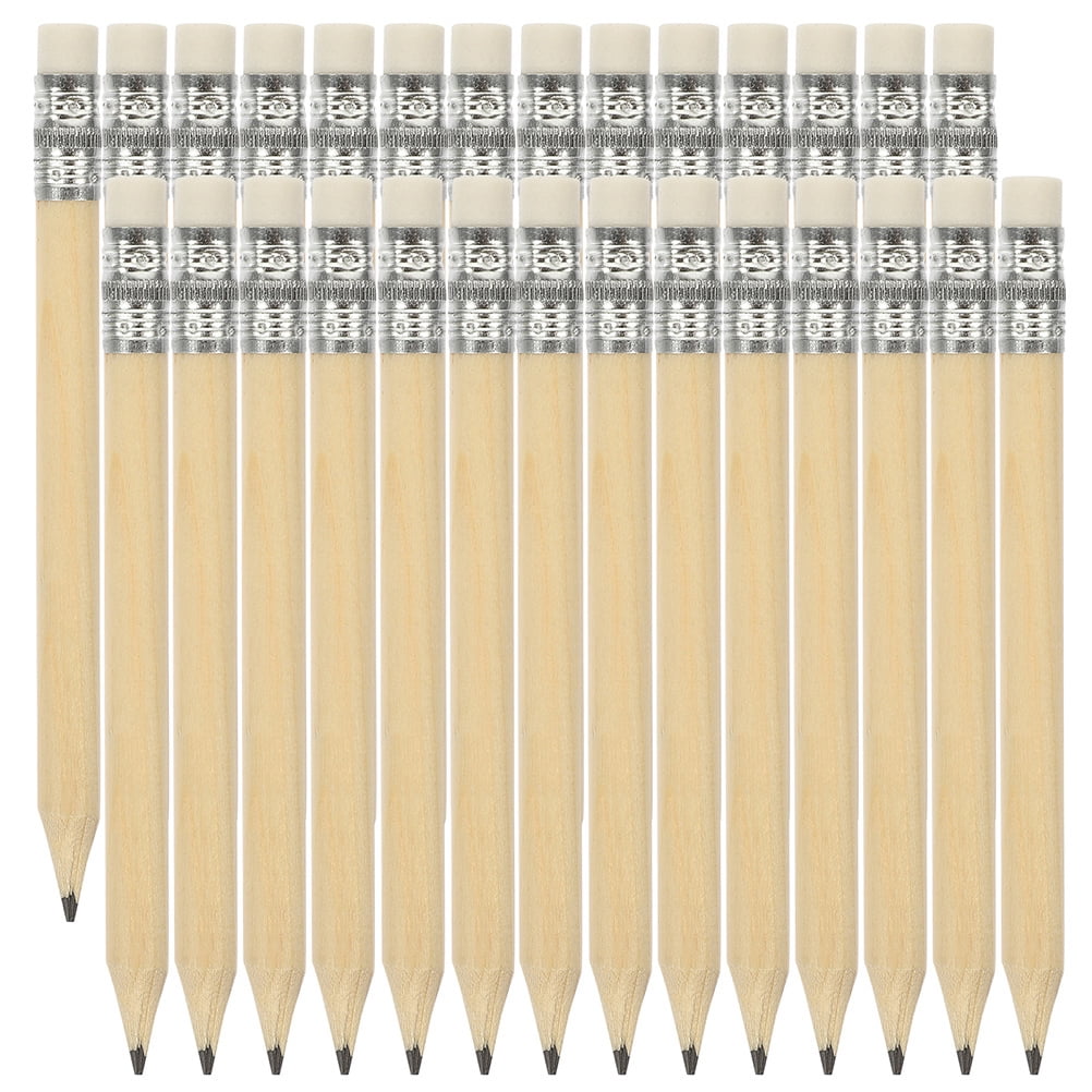 40 Pcs Mini Short Pencil Small Pencils Teacher Golf Balls Non Sharpening Baby Office
