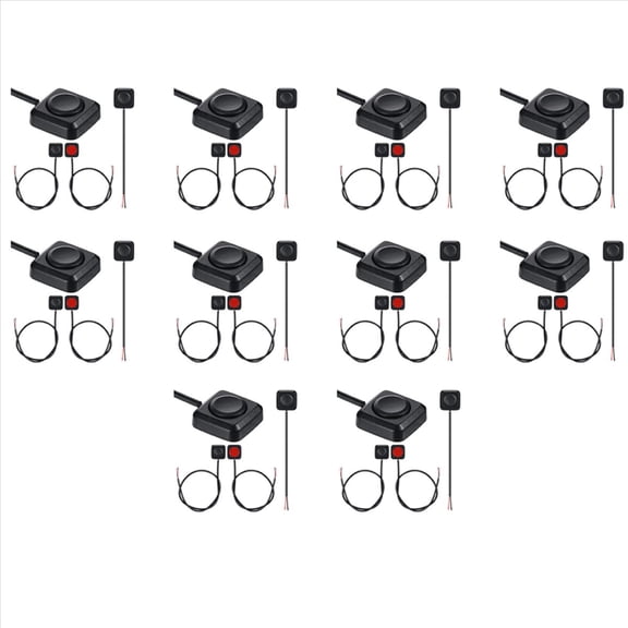 40 Pcs Momentary Switch Momentary Push Button on Switch 12V 24V Mount Mini Button Switch