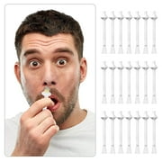 40 Pcs Nose Wax Sticks Nose Sticks Nose Hair Removal Sticks Nose Wax Applicator for Nostril Nasal Cleaning Ear Hairs Eyebrow Facial Hair Removal