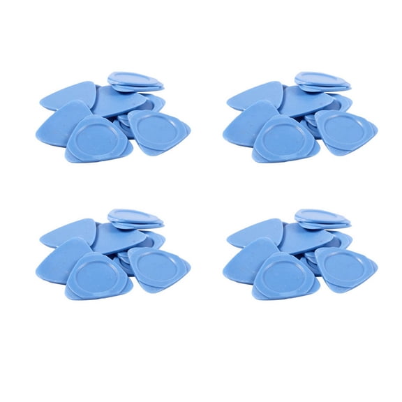 40 Pcs Opening for Cell Phone Mobile Phone Screen Case LCD PDA Laptop Repair /Guitar Pick Light Blue