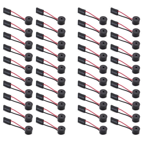 40 Pcs PC Motherboard Mini Speaker Desktop Computer Protective Cover ...