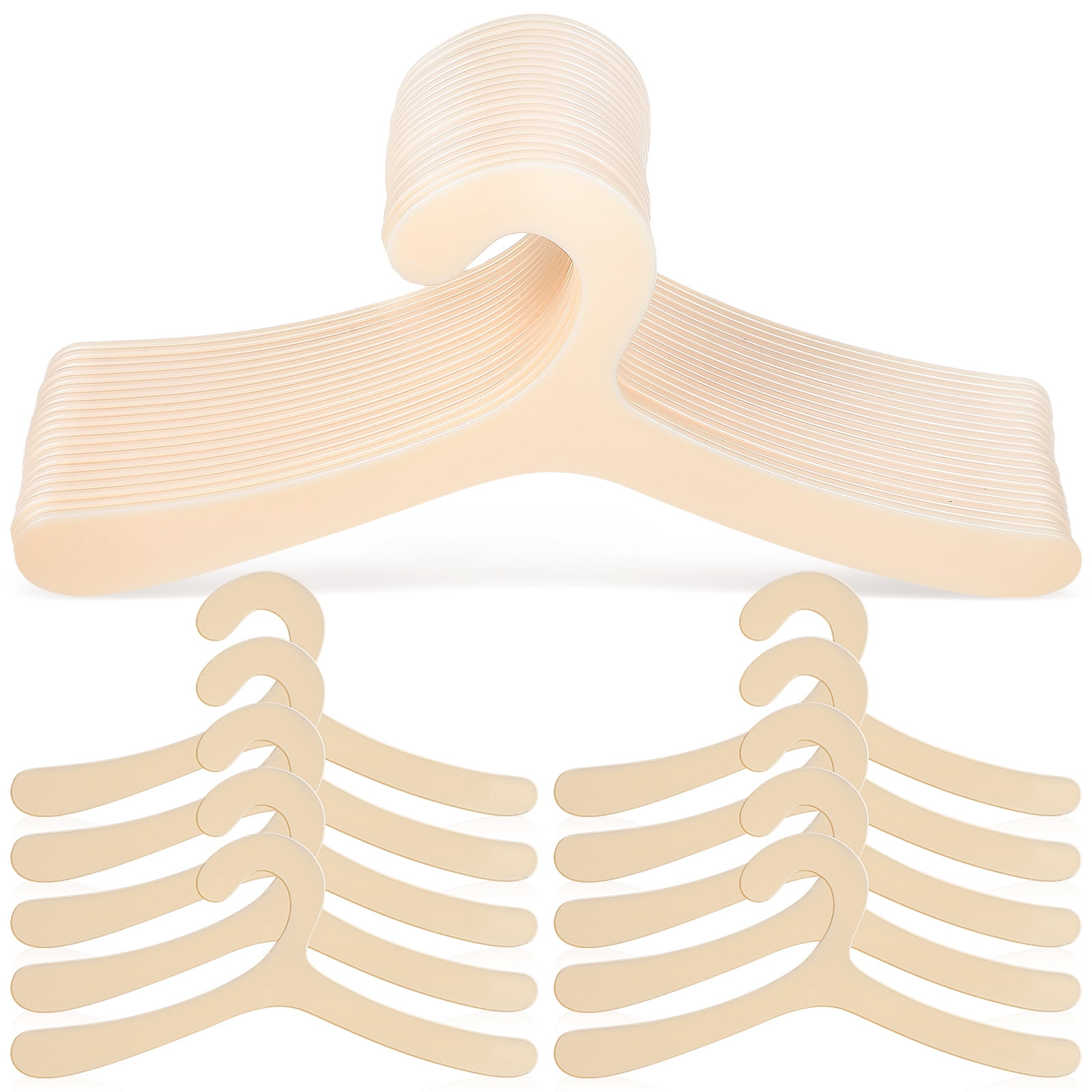 40 Pcs Pet Apparel Hangers Dog Clothing Hanging Racks Cat Clothes