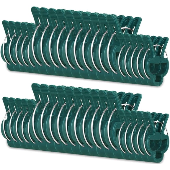 40 Pcs Plant Support Clips,Flower and Vine,Garden Tomato Clips for Supporting Stems,Vines Grow Upright Climbing,Tool Straightening,Tomato Cage,Trellis. 2 Sizes in one Pack