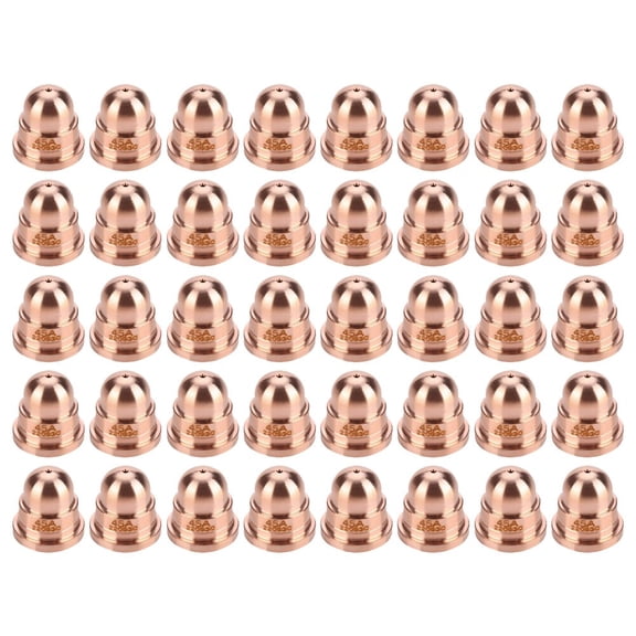 40 Pcs Plasma Cutter Nozzles Copper Torch Tips Consumables 220930 For MAX65 0.2-0.8Mpa Welding Equipment Nozzle Accessories