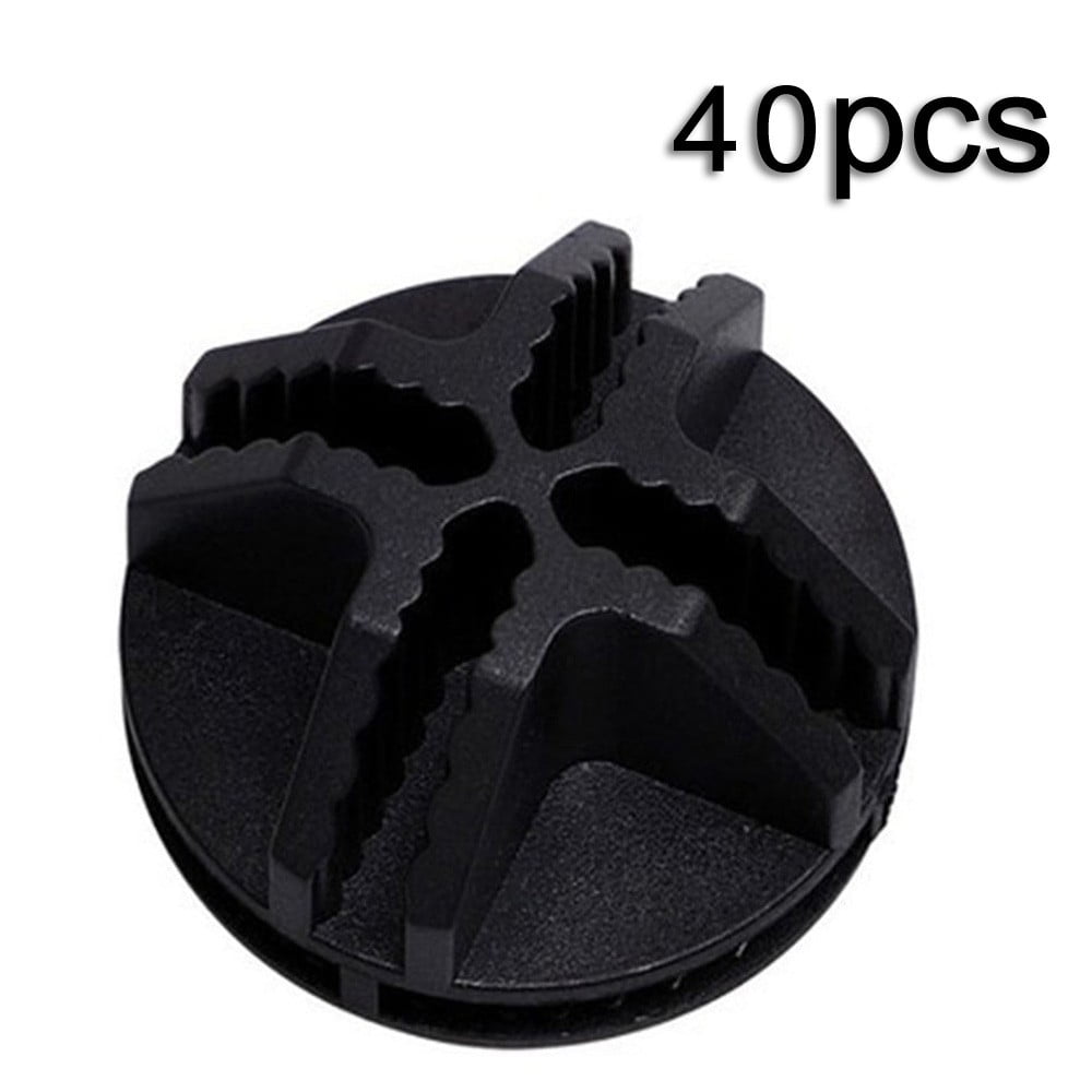 40 Pcs Plastic Storage Cube Connectors Wire Cube Connectors for Modular