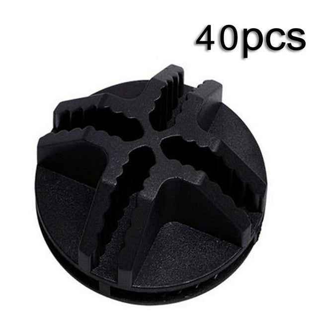 40 Pcs Plastic Storage Cube Connectors Wire Cube Connectors for Modular