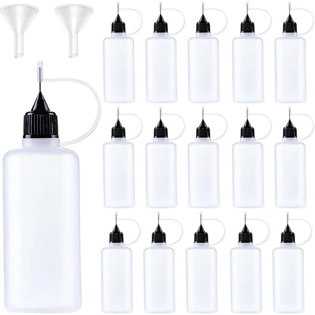 40 Pcs Precision Tip Applicator Bottles, Liquid Dropper Bottles, Glue ...