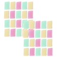 thumbnail image 1 of 40 Pcs Reusable Mesh Scouring Sponges, Kitchen Scrub Dish Sponges Scouring Pads, Multi-Purpose Mesh Net Scrubber Scouring Pads for Travel Apartments Household Cleaning, 5.5"x3.1", Random Color, 1 of 1