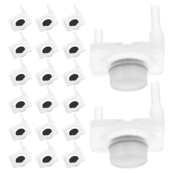COMPUKAS Silicone Flat Push Button Switch for Appliance Maintenance 40Pcs 0.5X0.5X0.5In