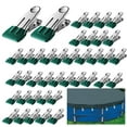 thumbnail image 1 of 40 Pcs Stainless Steel Pool Cover Clamps for Above Ground Swimming Pools and Pool Towel Spring Multifunctional Outdoor Clamps for Pool Covers, 1 of 7