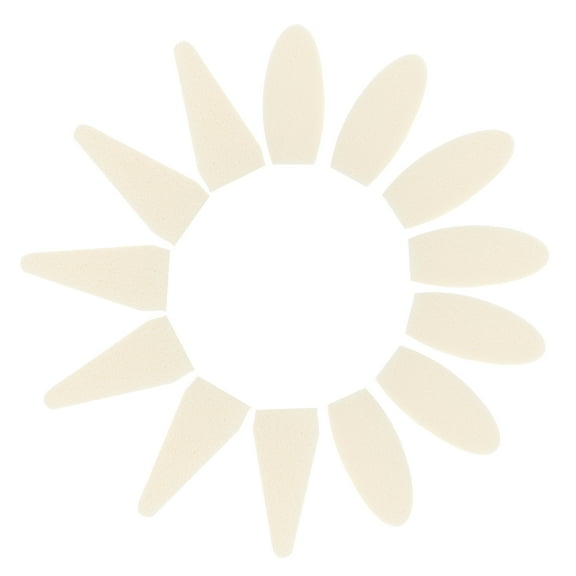 40 Pcs Tools Wipe Sketch Eraser Drawing White Sponge Heads Different Tips