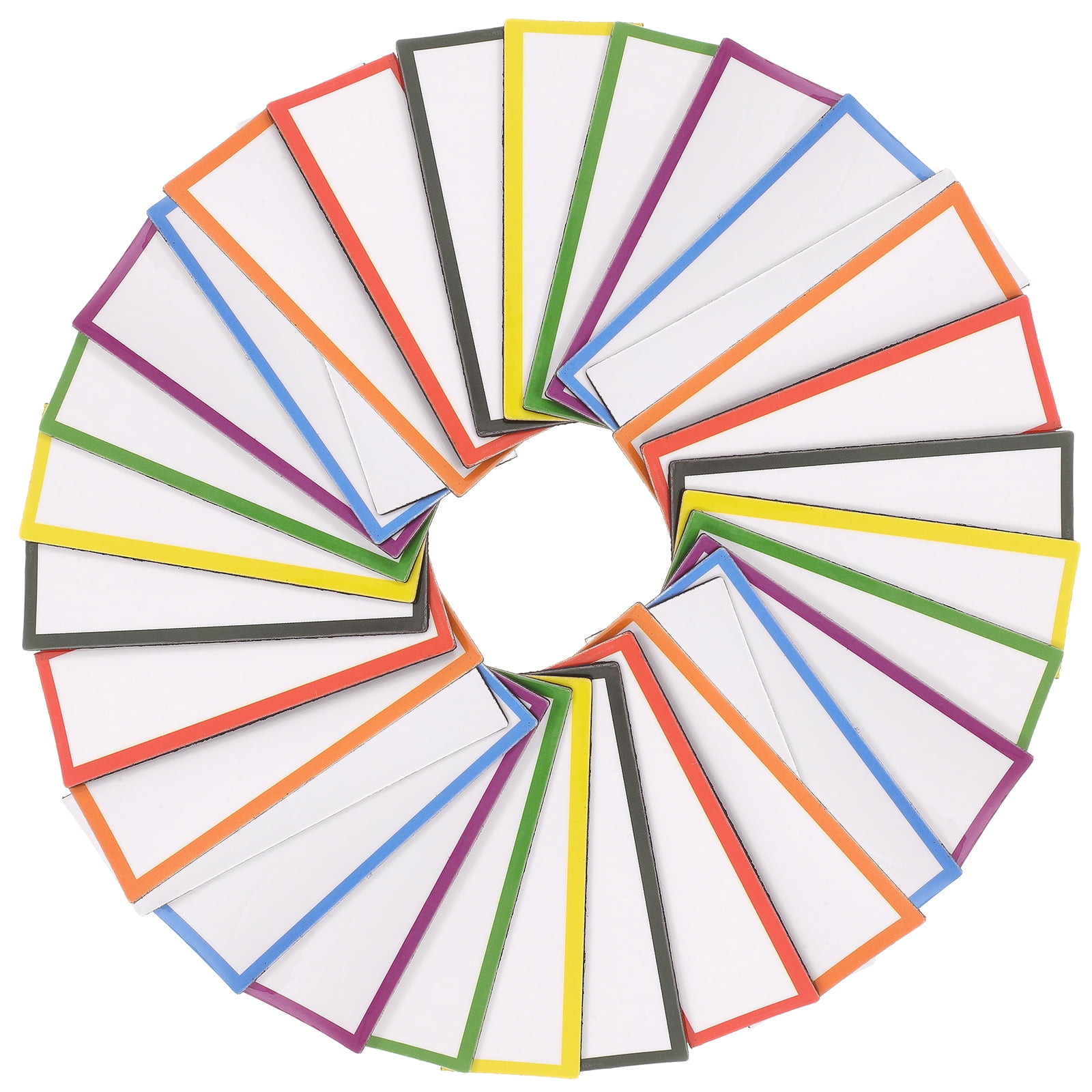 40 Pcs White Board Whiteboard Write Blank Label Sticky Notes