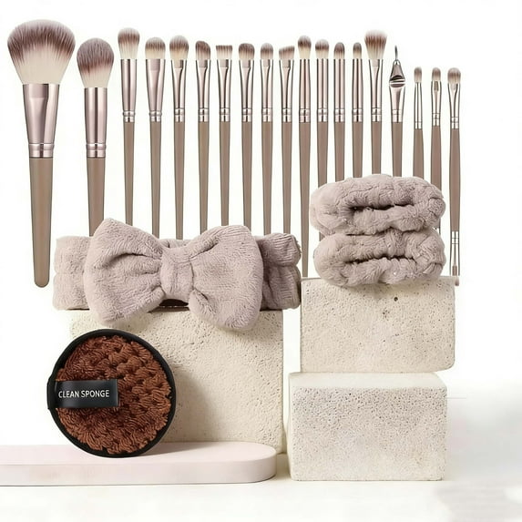 40-Piece Makeup Brush Set Professional Makeup Brush Set for Women | Foundation Blending | Premium Beauty Tools, Sponge for Foundation, Makeup Applicators