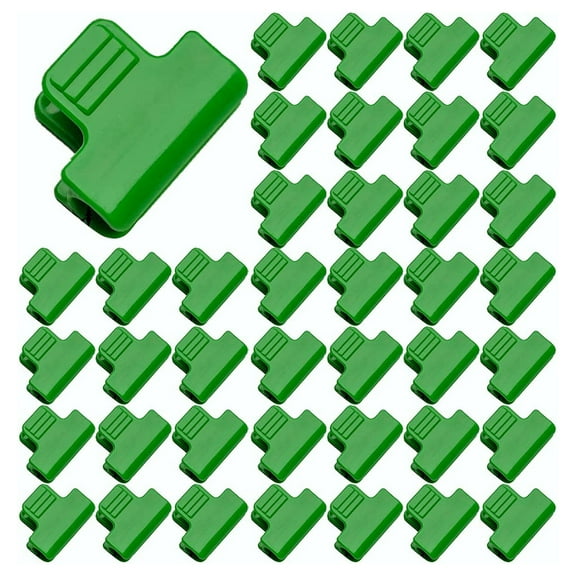 40 - Piece Set of Greenhouse Clamps - Ideal for Securing Covers and Nets