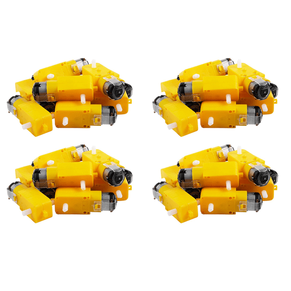 40 Piece Smart Car Tt Motor Launch Smart Car Gear Motor for,40 * TT Gear,yellow