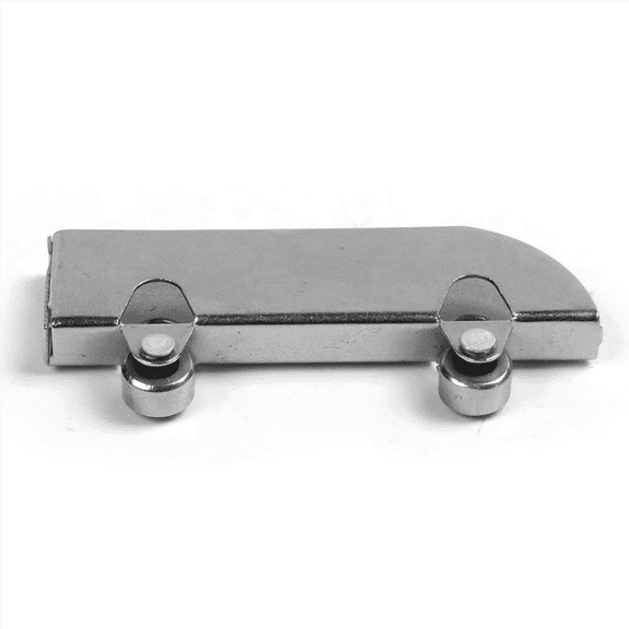 40-Piece Stainless Steel Double Flywheel Mountain Slot Sliding Door Track Glass Pulley Hardware Accessories