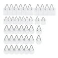 thumbnail image 1 of 40 Pieces Adhesive Plate Hanger Round Vertical Plate Holder, 1 of 3