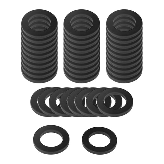 40 Pieces Garden Hose Washers O Rings Hose Gaskets Sturdy Silicone Design for Irrigation Systems and Homes