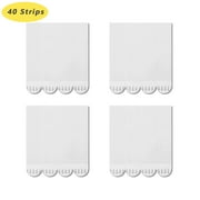 40 Pieces, Large, Refill Strips, JELLYSUB Double Sided Adhesive Strips, Damage Free