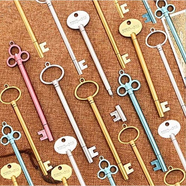 40 Pieces Novelty Key Style 0.5 mm Gel Ink Pen, Magnolora Creative
