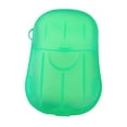 40 Pieces Of Disposable Hand Soap Paper Portable Travel Hiking Washing