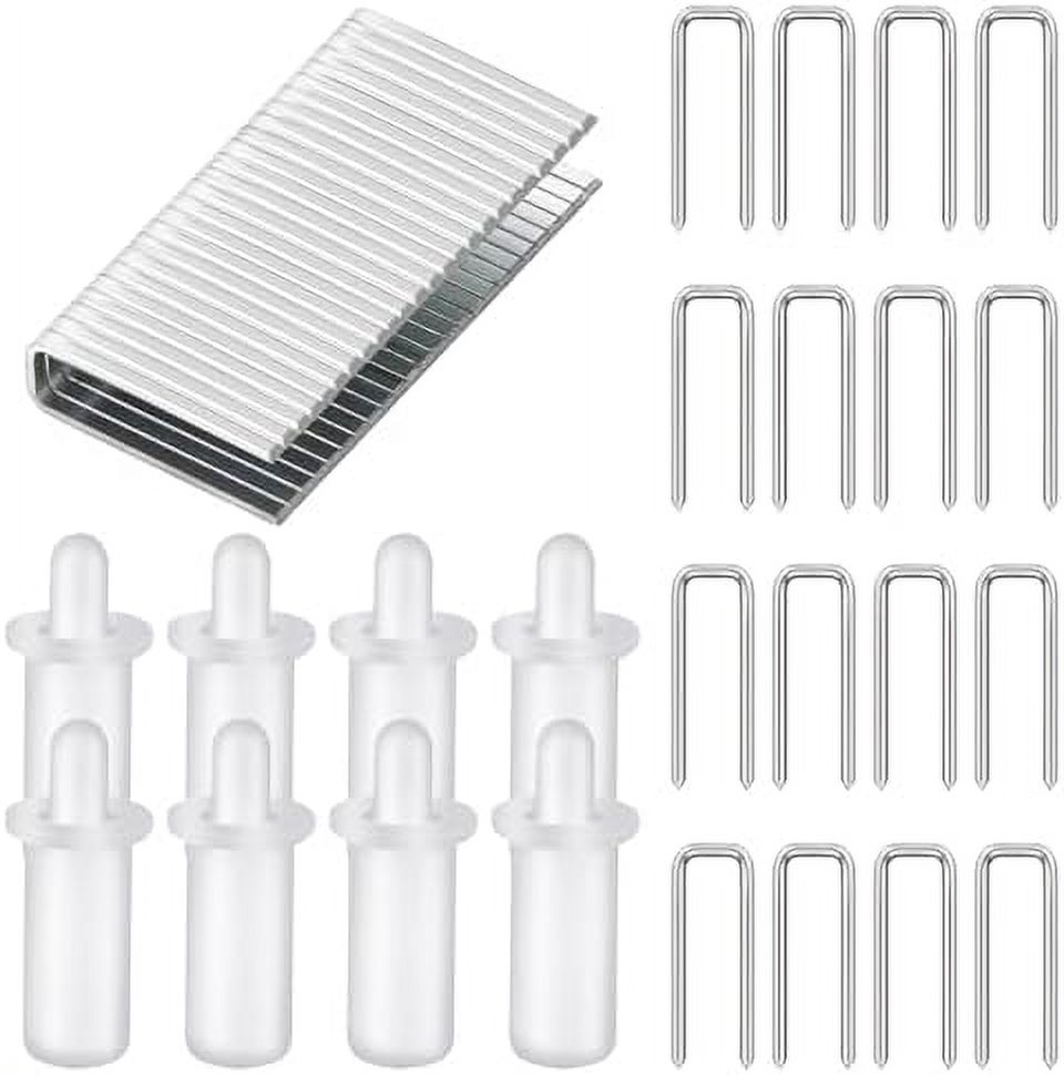 40 Pieces Plantation Shutter Repair Tool Set 20 Pcs Louvers Staples and