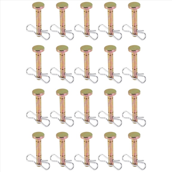 40 Pieces Shear Pins and Cotter 738-04124 714-04040 Replacement Pin Bow Tie Lock