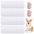 thumbnail image 1 of 40 Pieces Waterproof Disposable Dog Booties Protector, Small Dog Feet Covers with Adjustable Self-Adhesive Bandage, Disposable Dog Shoes Boots for Indoor and Outdoor Use Paw Protection (S), 1 of 7
