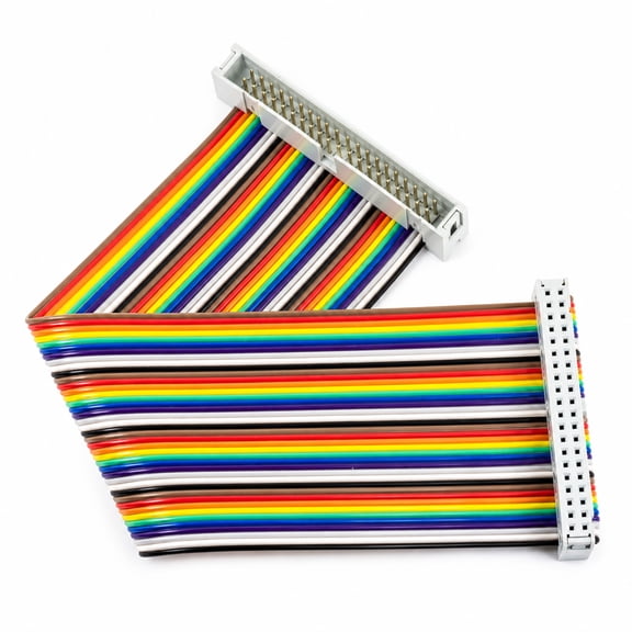 40-Pin GPIO Ribbon Cable, Male-to-Female, 8-Inch