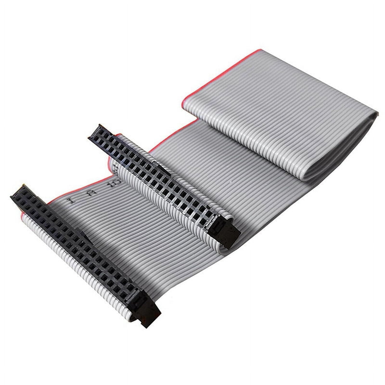 40 Pin Replace Data Cable Female to Female IDE Cable Dual Row IDE Data ...